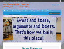 Tablet Screenshot of monsoonstapandgrill.com